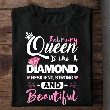 February Queen Is Like A Dimaond