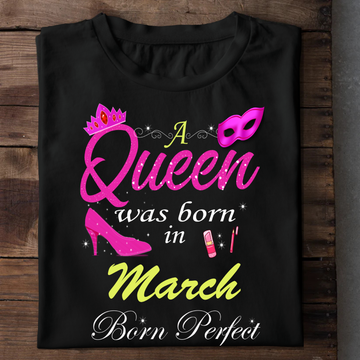 A Queen Was Born In - March