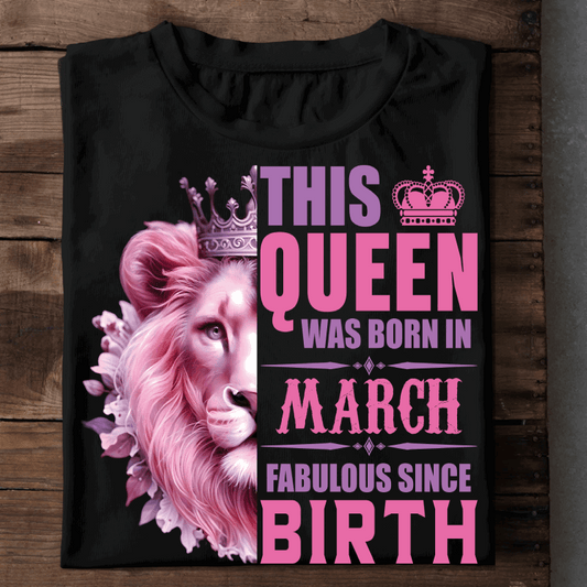 Birthday This Queen – March