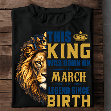 Birthday This King – March