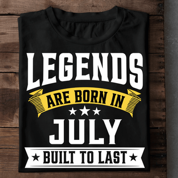  Legends Are Born In July