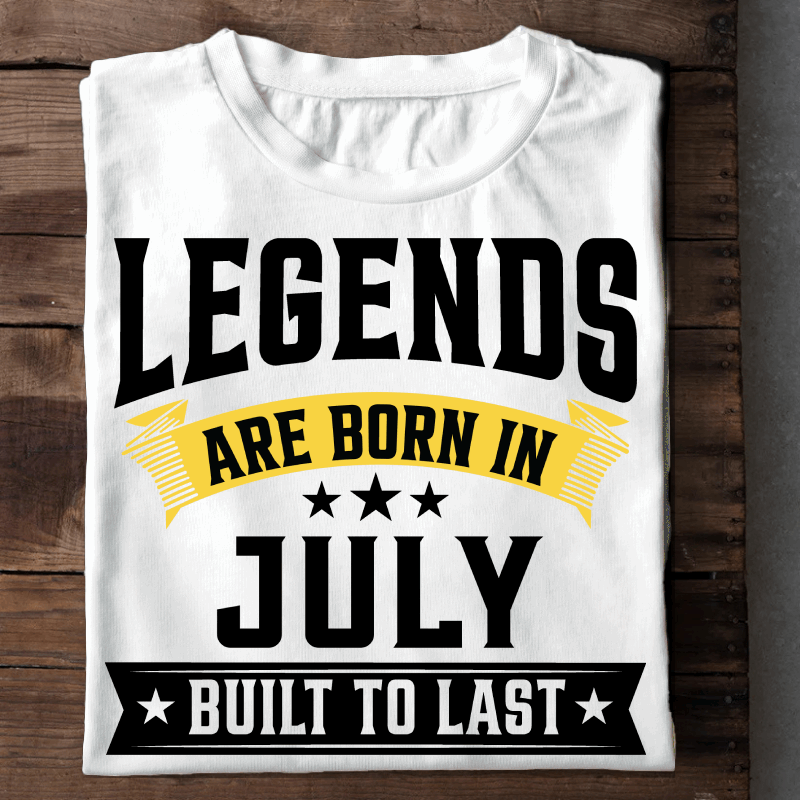  Legends Are Born In July