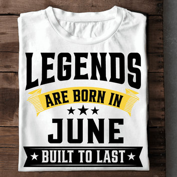  Legends Are Born In June