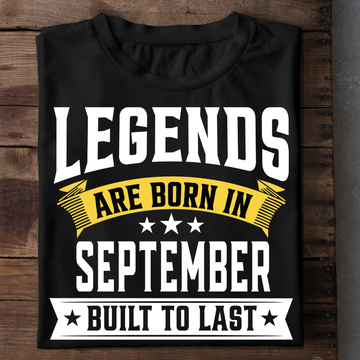 Legends Are Born In September