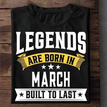 Legends Are Born In March