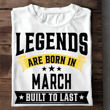 Legends Are Born In March