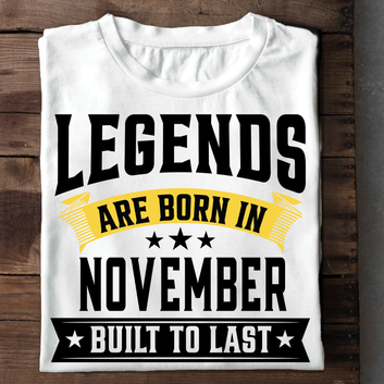 Legends Are Born In November