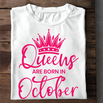 Queens Are Born In October